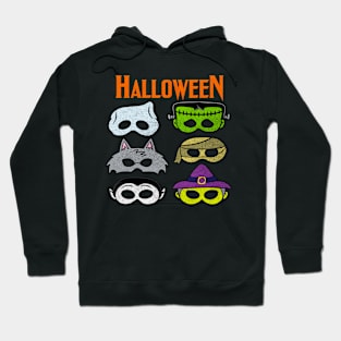 Halloween mask Hoodie